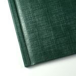 Hardcover Leinenstruktur grün