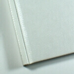 Hardcover Leinenstruktur weiß