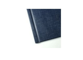 Hardcover Leinenoptik Blau